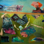 Neue Ufer - 80x80cm - Öl auf Leinwand
